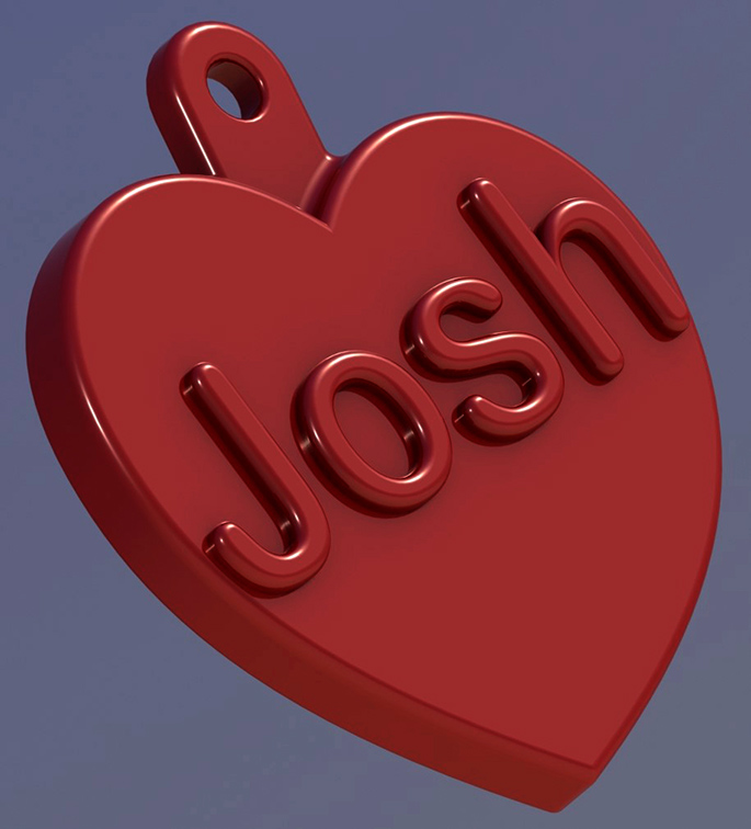 Love Josh Decoration